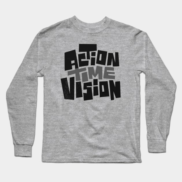 Action Time Vision Long Sleeve T-Shirt by Jon Kelly Green Shop